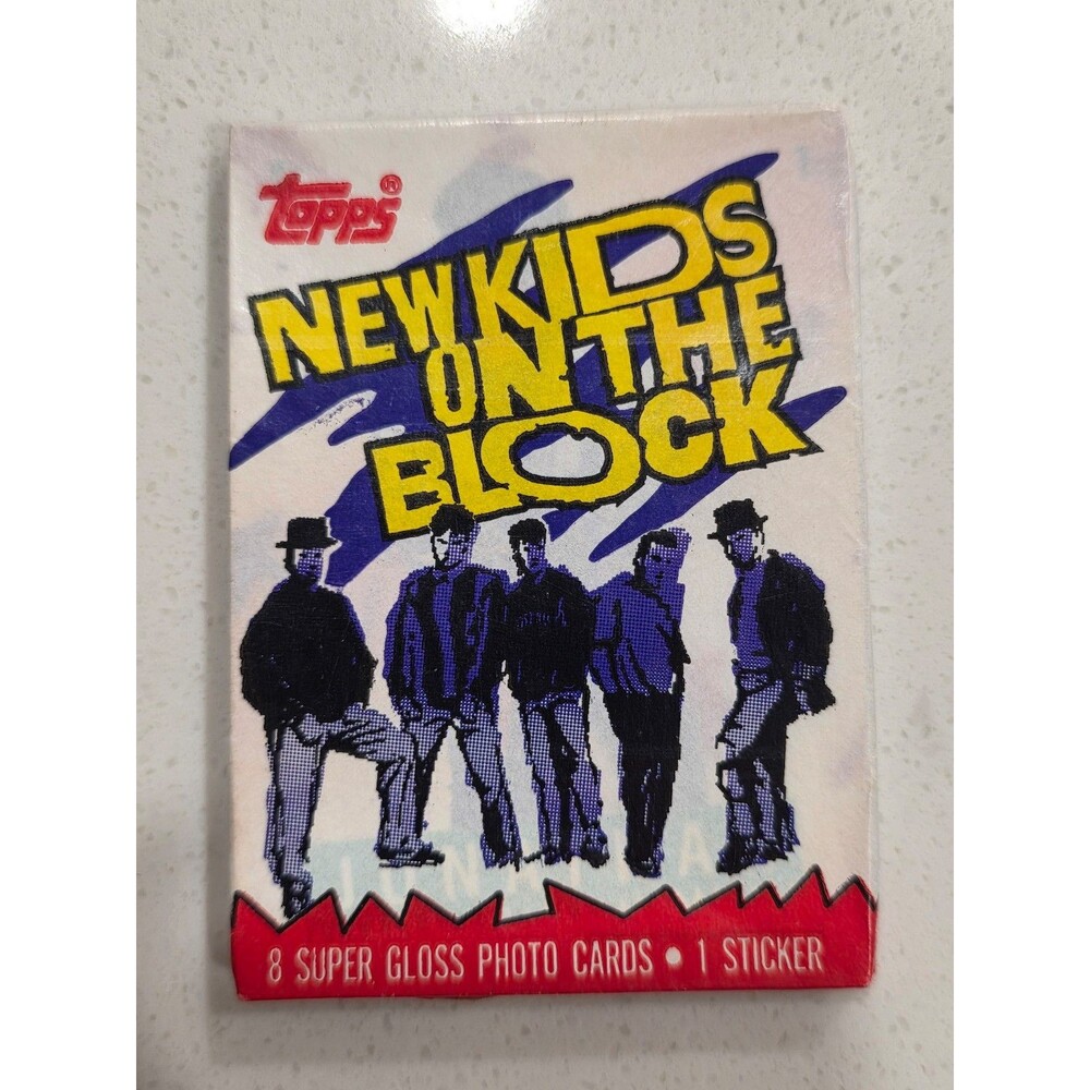 New Kids On The Block Topps Trading Cards Full Set 1989